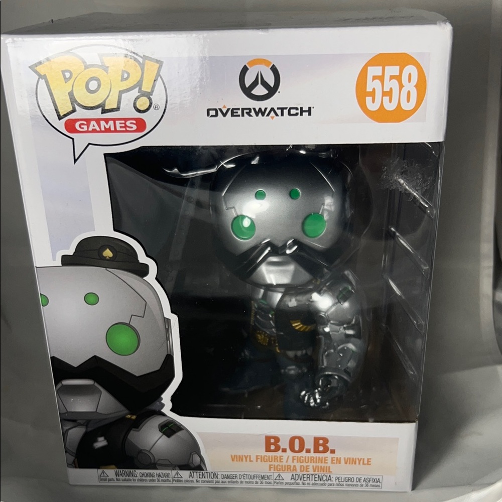 Funko Pop Blizzard Overwatch B.O.B. Vinyl Figure #558